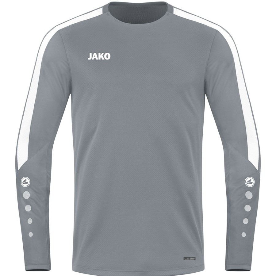 Kinder Jako Sweatshirts | Jako Kinder Sweat Power Steingrau