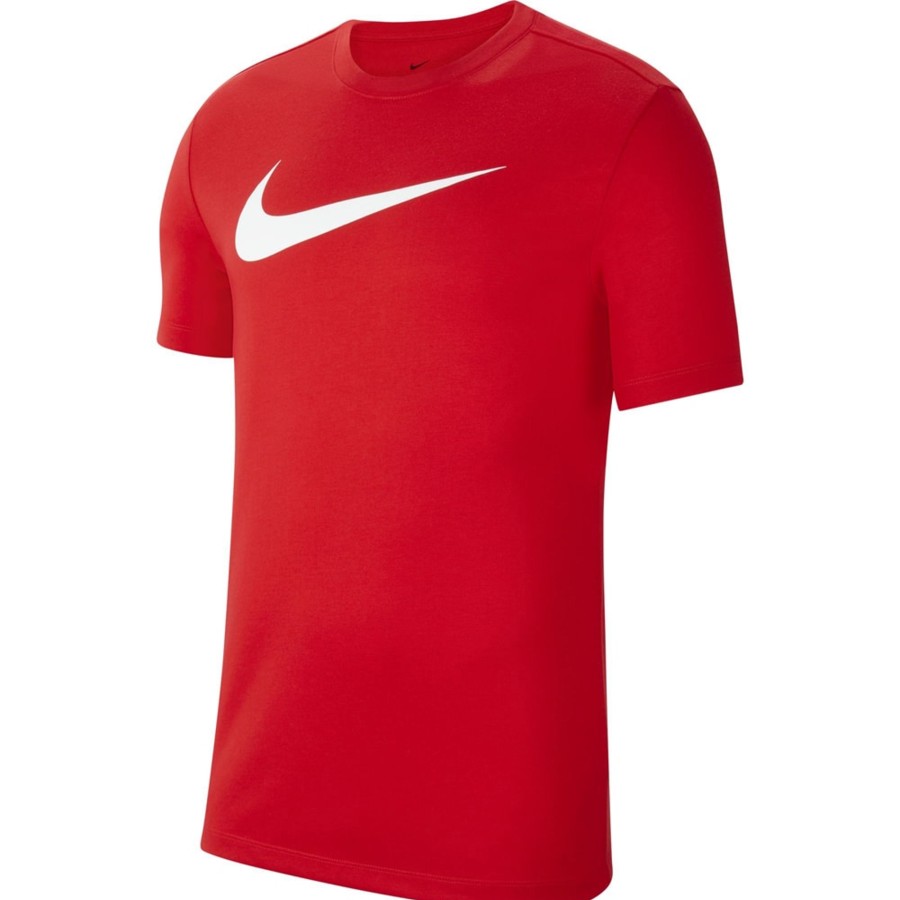 Herren Nike T-Shirts | Nike Herren Kurzarm T-Shirt Park 20 Rot-Weis