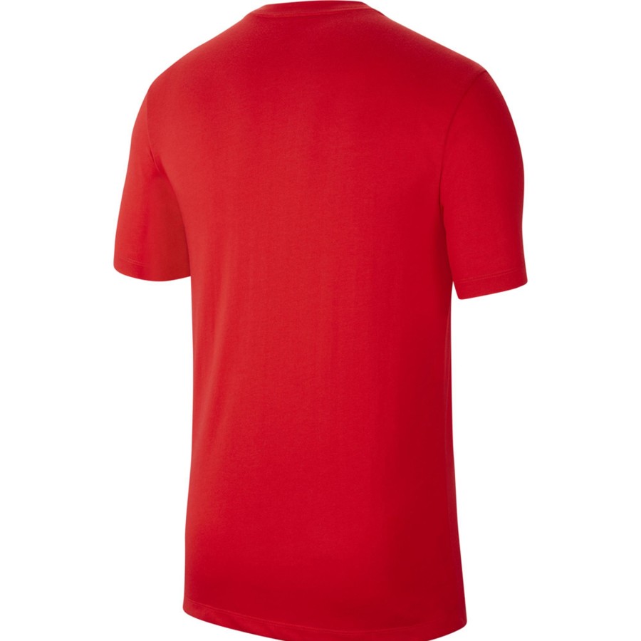 Herren Nike T-Shirts | Nike Herren Kurzarm T-Shirt Park 20 Rot-Weis