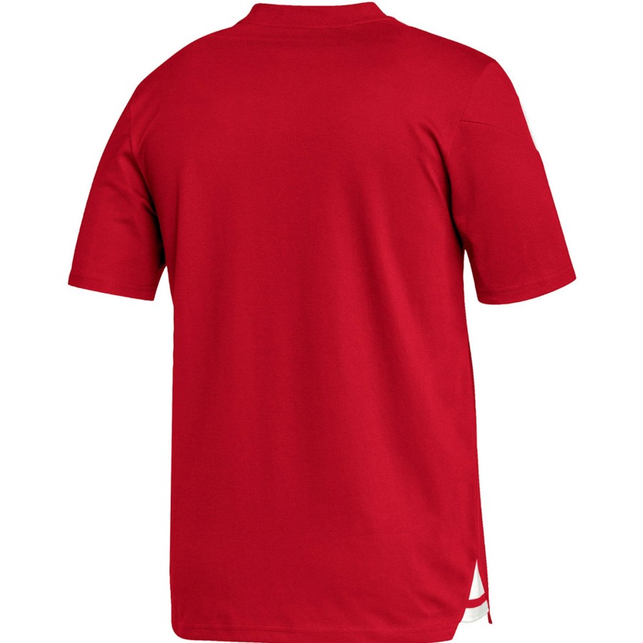 Herren Adidas Polo-Shirts | Adidas Poloshirt Condivo 22 Rot-Weis