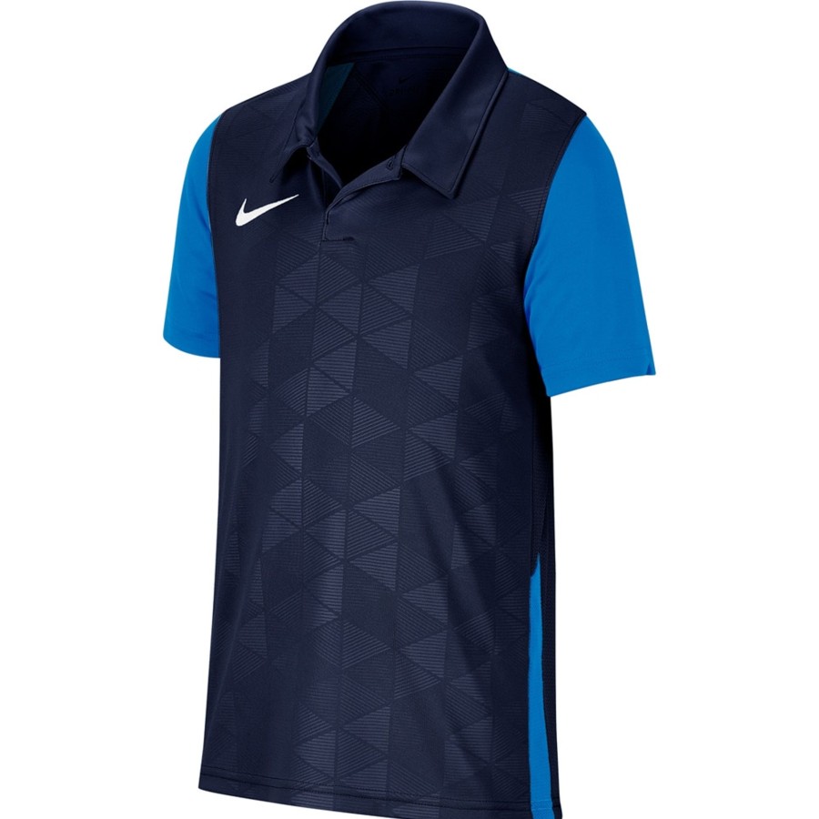 Kinder Nike Trikots | Nike Kinder Kurzarm Trikot Trophy Iv Blau