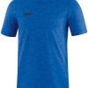 Herren Jako T-Shirts | Jako Premium Basics T-Shirt Royal Meliert