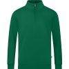 Herren Jako Sweatshirts | Jako Herren Ziptop Organic Grun