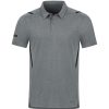 Herren Jako Polo-Shirts | Jako Herren Polo Challenge Grau-Schwarz