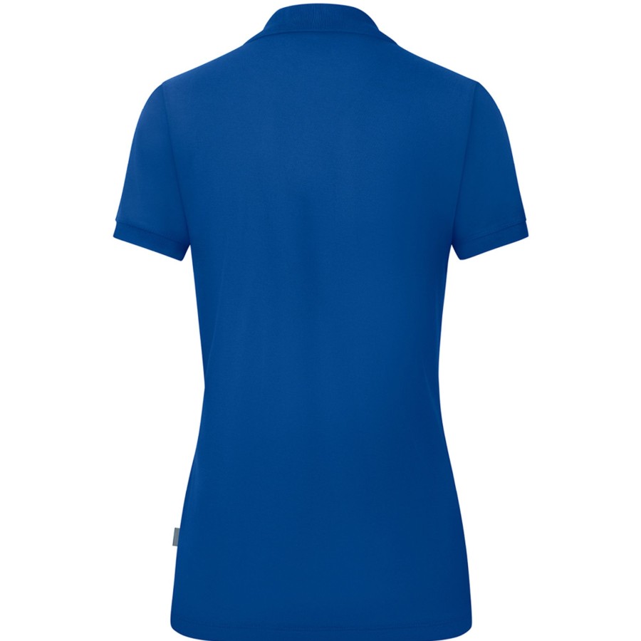 Damen Jako Polo-Shirts | Jako Damen Polo Organic Blau