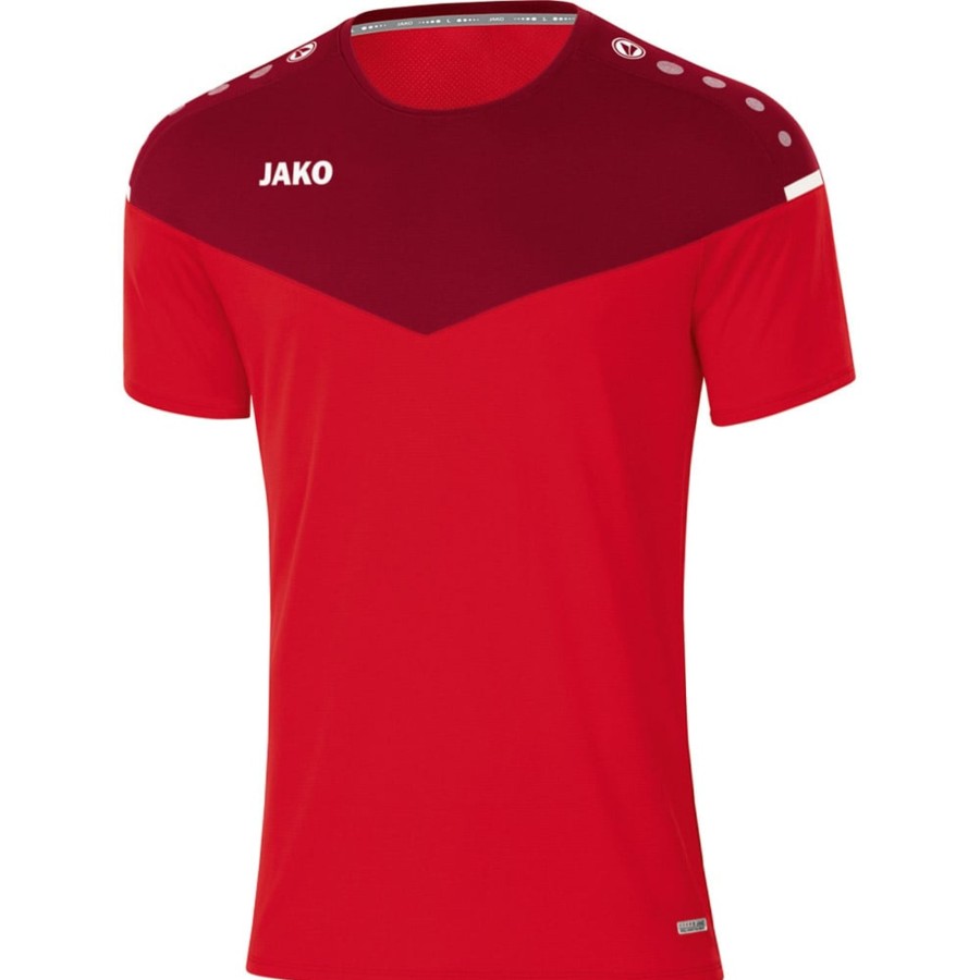 Damen Jako T-Shirts | Jako Damen T-Shirt Champ 2.0 Rot