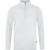 Herren Jako Sweatshirts | Jako Herren Ziptop Doubletex Weis