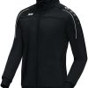 Herren Jako Jacken | Jako Classico Polyesterjacke Schwarz