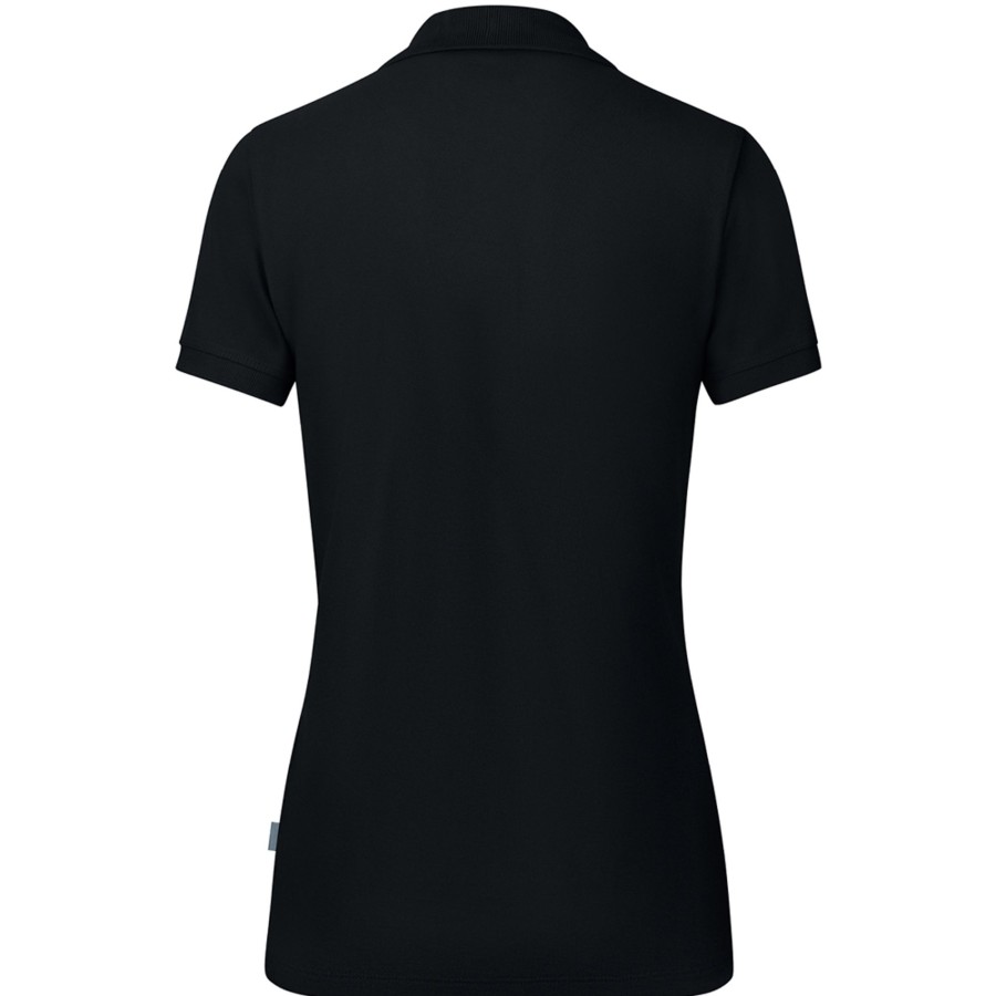 Damen Jako Polo-Shirts | Jako Damen Polo Organic Schwarz