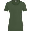 Damen Jako T-Shirts | Jako Damen T-Shirt Organic Stretch Grun