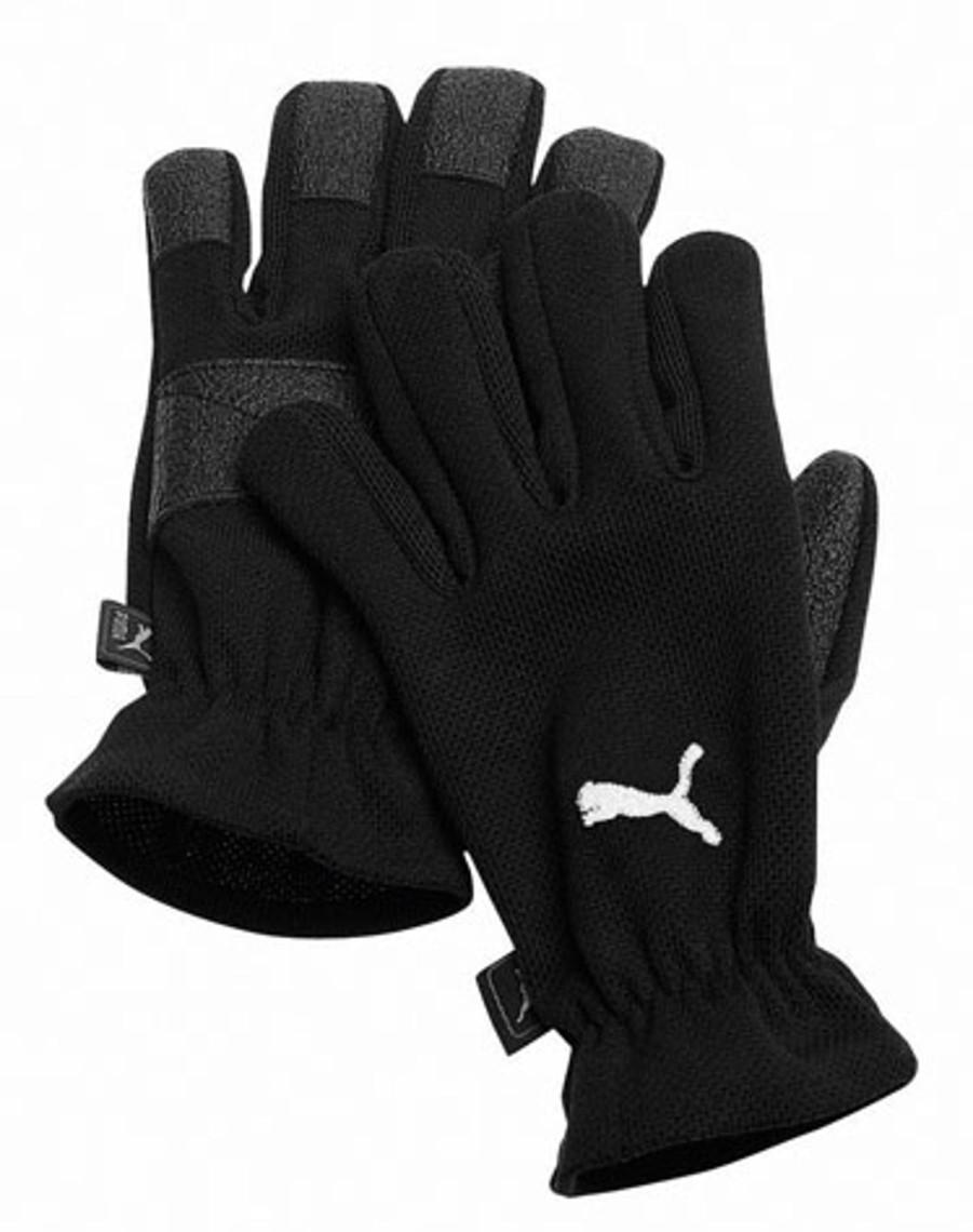 Kinder Puma Handschuhe | Puma Winter Players Feldspielerhandschuhe Black-White