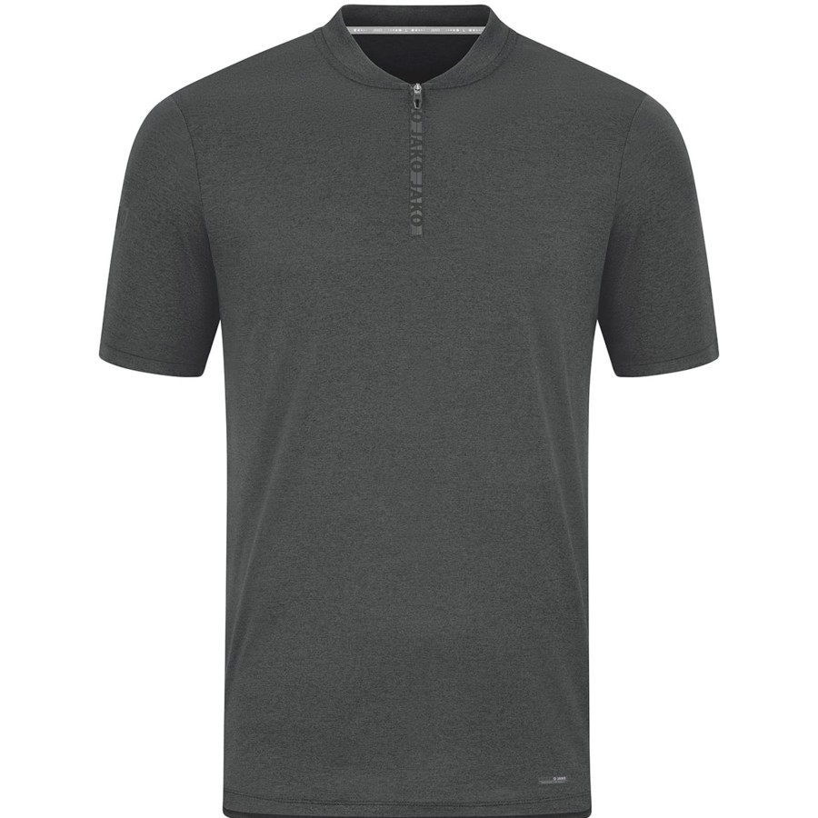 Herren Jako Polo-Shirts | Jako Herren Polo-Shirt Pro Casual Aschgrau