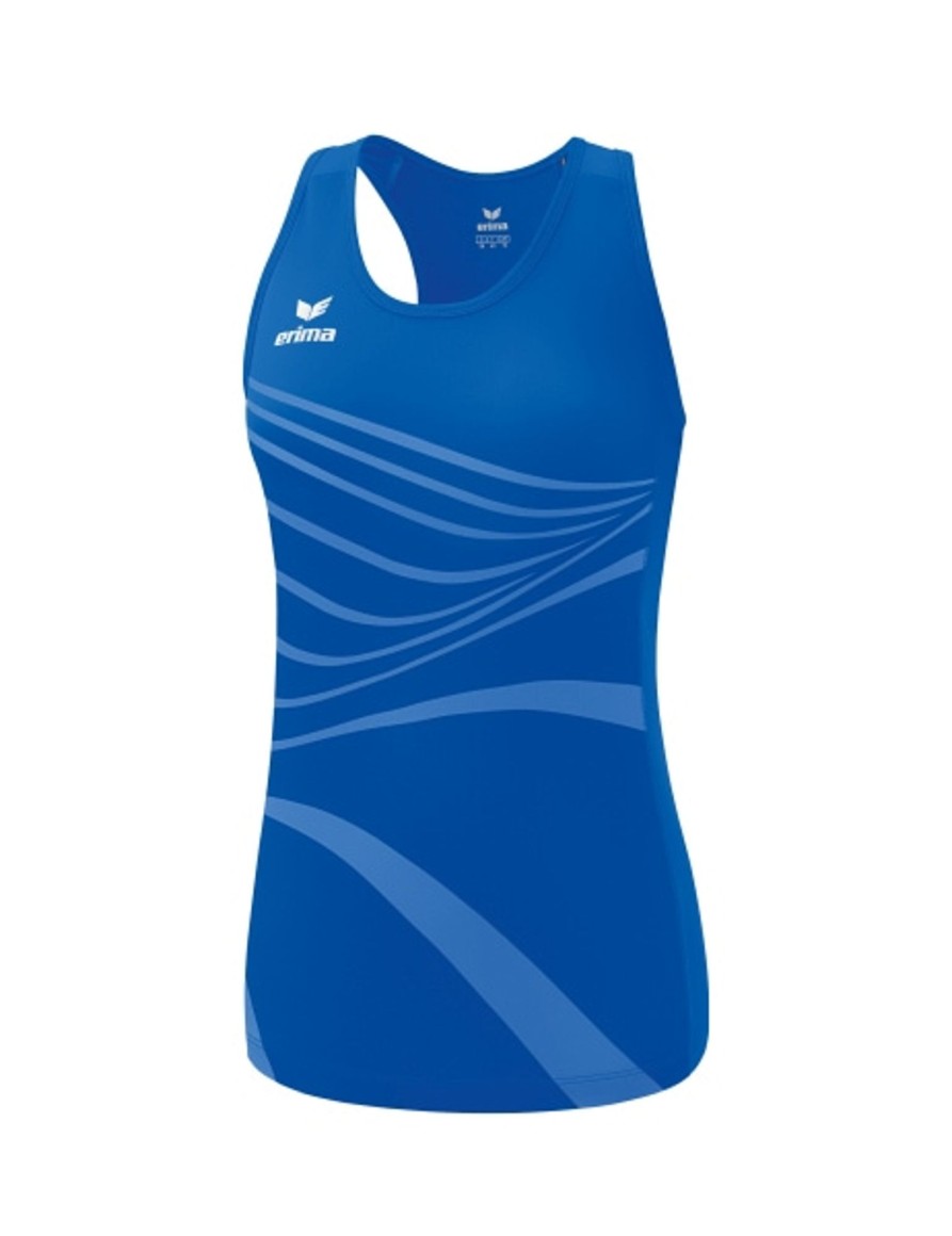 Damen Erima T-Shirts | Erima Damen Racing Singlet New Royal Gunstig