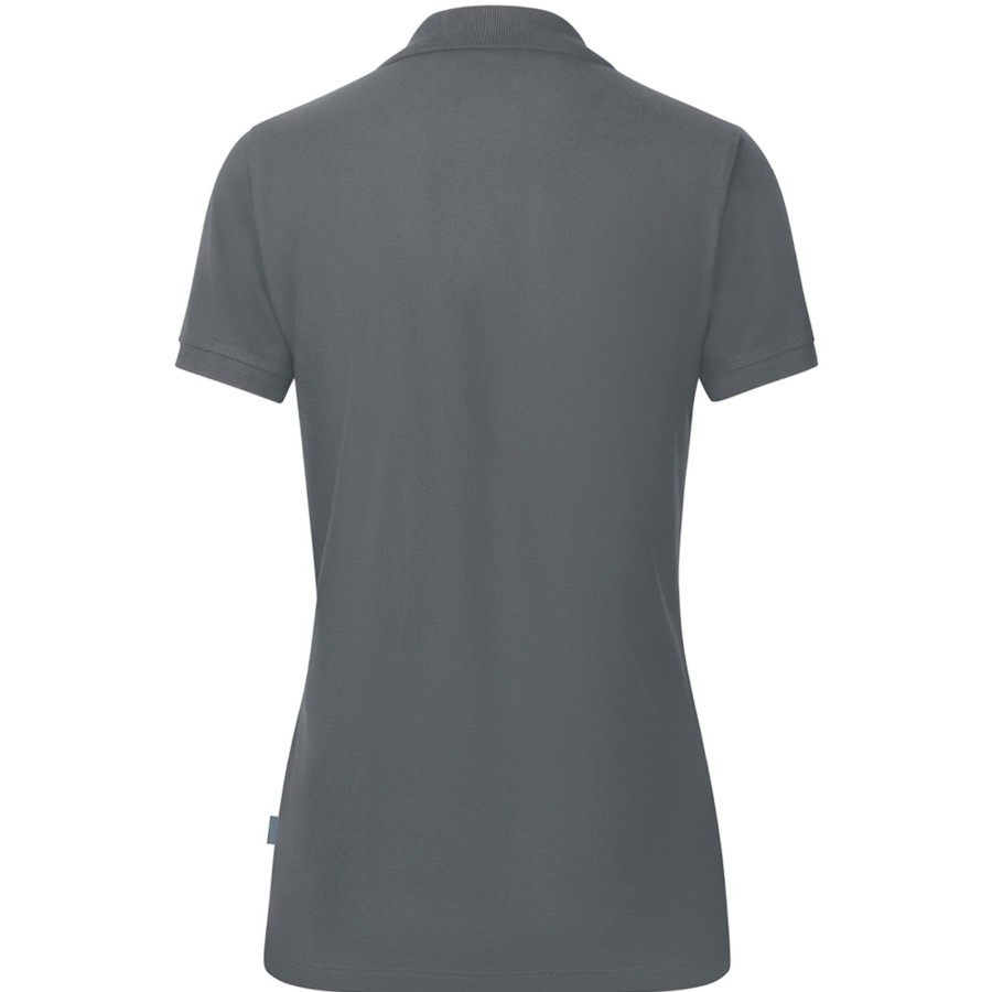 Damen Jako Polo-Shirts | Jako Damen Polo Organic Grau