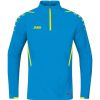 Herren Jako Sweatshirts | Jako Herren Ziptop Challenge Blau-Gelb