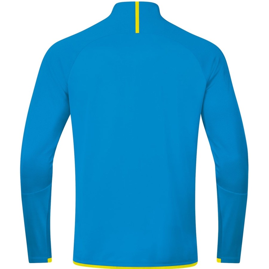 Herren Jako Sweatshirts | Jako Herren Ziptop Challenge Blau-Gelb