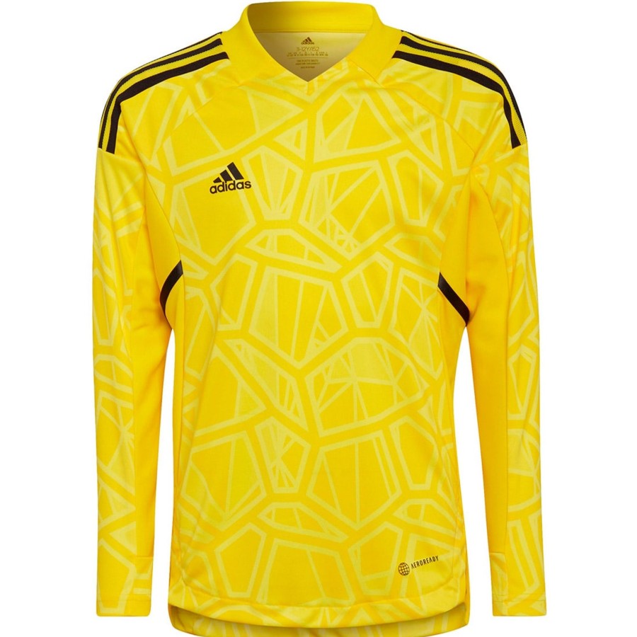 Kinder Adidas Torwarttrikots | Adidas Kinder Langarm Torwartttrikot Condivo 22 Gelb