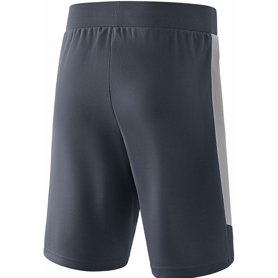 Kinder Erima Shorts | Erima Kinder Training Shorts Squad Schwarz-Grau