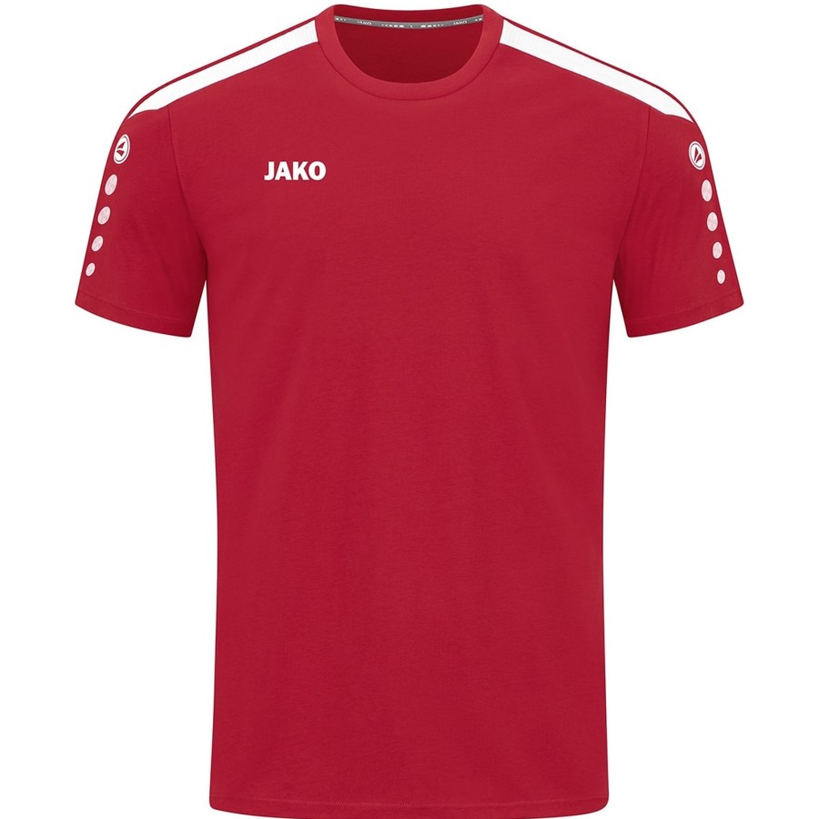 Damen Jako T-Shirts | Jako Damen T-Shirt Power Rot