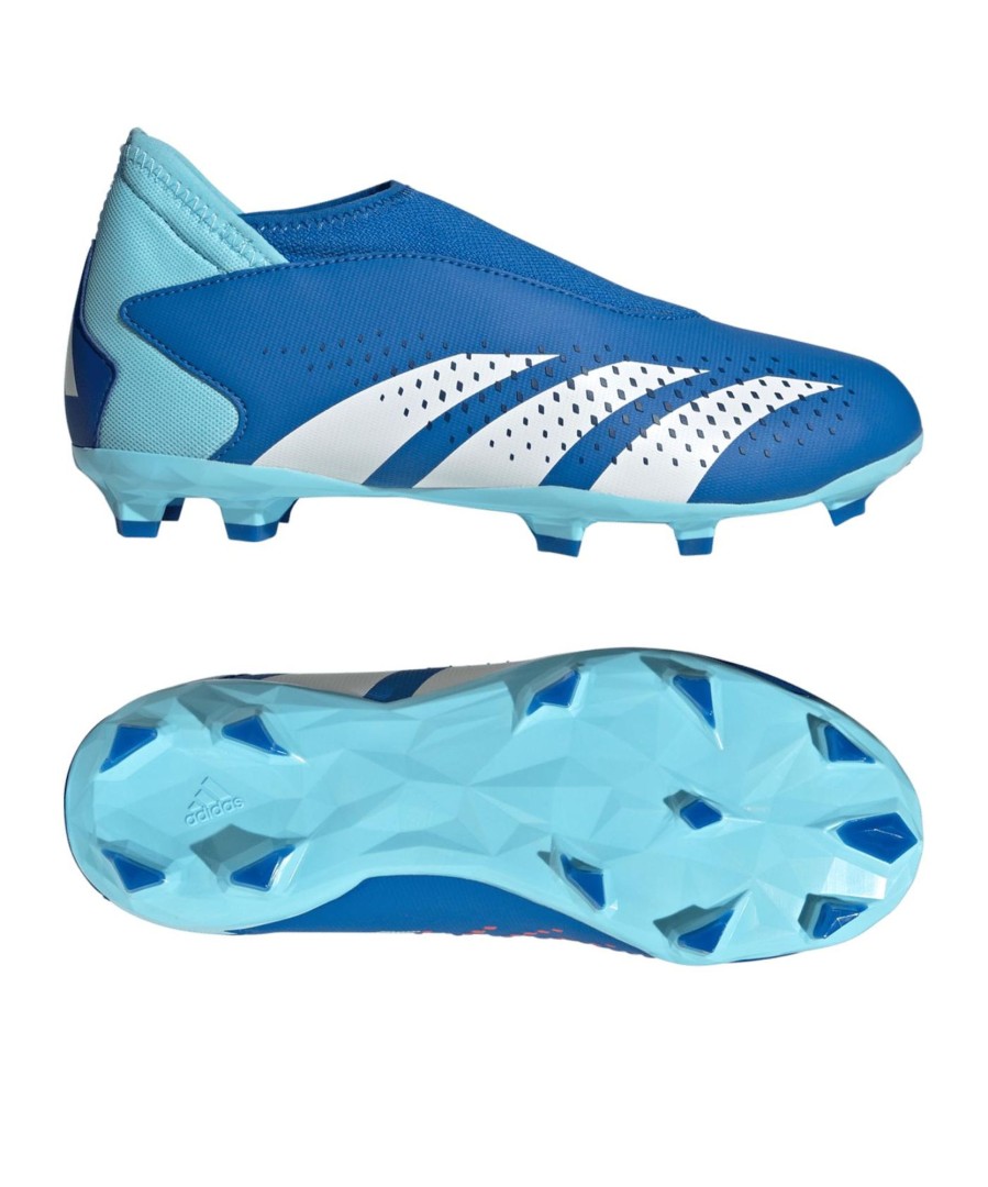 Sportschuhe Adidas Adidas Fusballschuhe | Adidas Fusballschuh Predator Accuracy.3 Ll Fg Marinerush Kids Blau Weiss