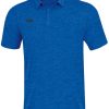 Herren Jako Polo-Shirts | Jako Premium Basics Polo Royal Meliert