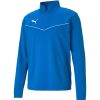 Herren Puma Sweatshirts | Puma 1/4 Zip Top Teamrise Blau-Weis