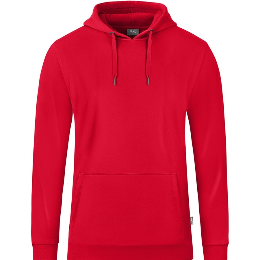 Herren Jako Hoodies | Jako Herren Kapuzensweat Organic Rot