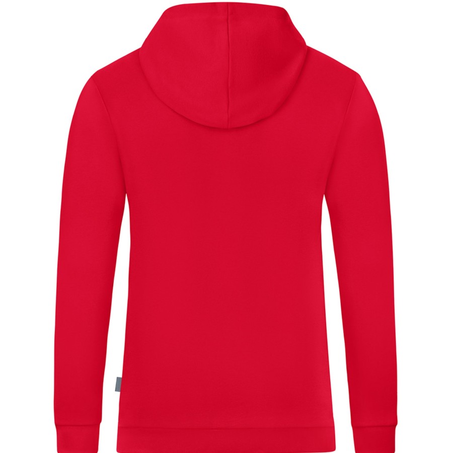 Herren Jako Hoodies | Jako Herren Kapuzensweat Organic Rot