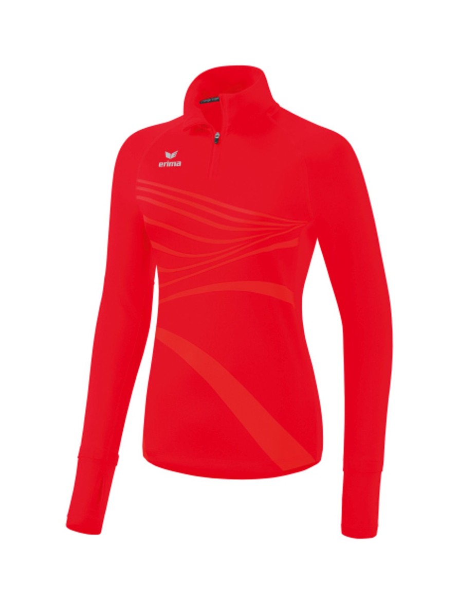 Damen Erima Baselayer | Erima Damen Racing Longsleeve Rot Gunstig