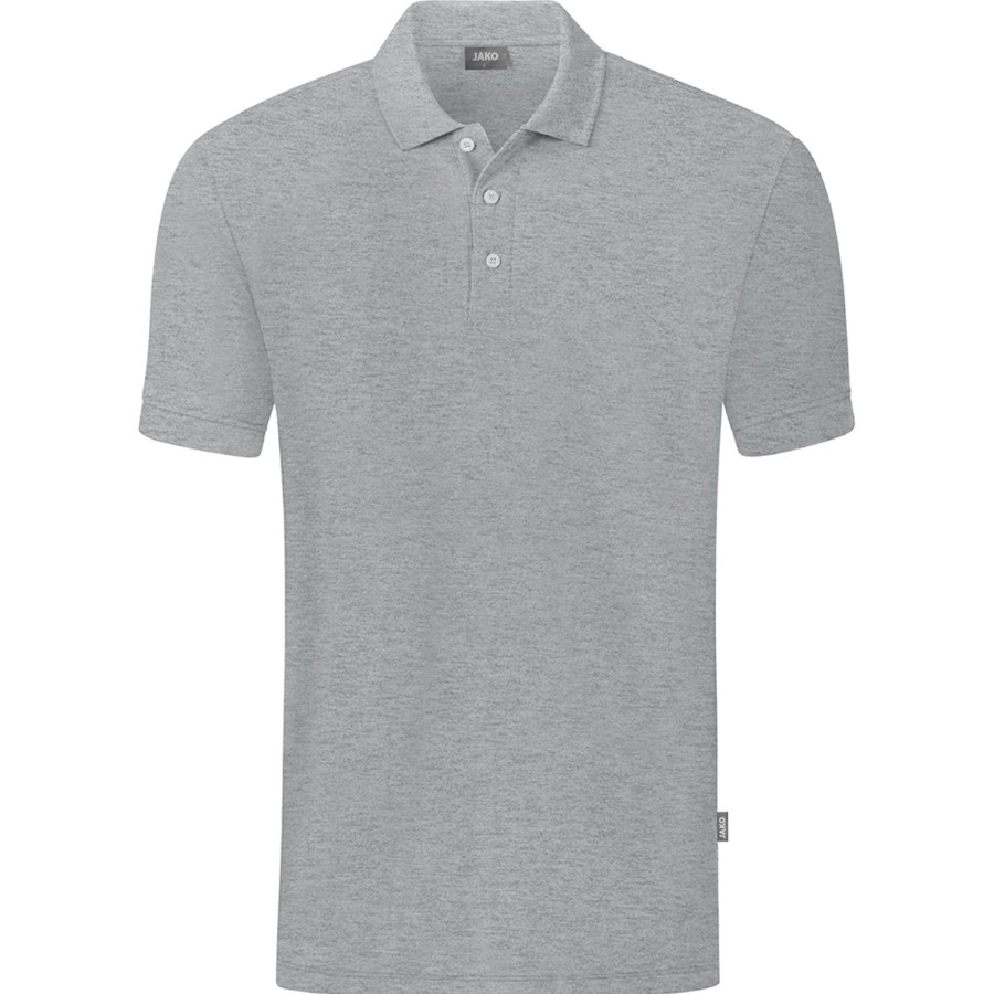 Herren Jako Polo-Shirts | Jako Herren Polo Organic Grau