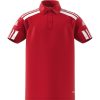 Kinder Adidas Polo-Shirts | Adidas Kinder Poloshirt Squadra 21 Rot-Weis