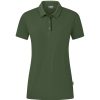 Damen Jako Polo-Shirts | Jako Damen Polo Organic Stretch Grun