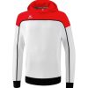 Kinder Erima Hoodies | Erima Kinder Change By Erima Kapuzensweat Weis/Rot/Schwarz Gunstig