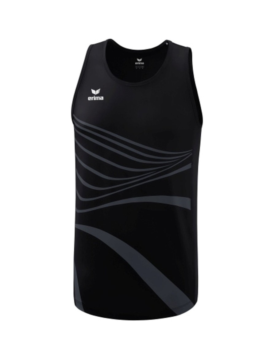 Kinder Erima Trikots | Erima Kinder Racing Singlet Schwarz Gunstig