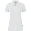 Damen Jako Polo-Shirts | Jako Damen Polo Organic Stretch Weis