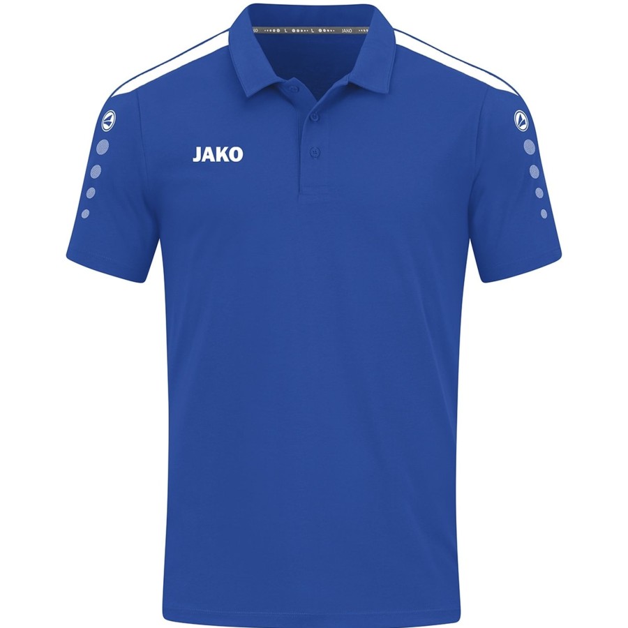 Herren Jako Polo-Shirts | Jako Herren Polo-Shirt Power Royal