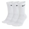 Damen Nike Socken | Nike Everyday Cushion Crew Socken 3Er Pack Weis