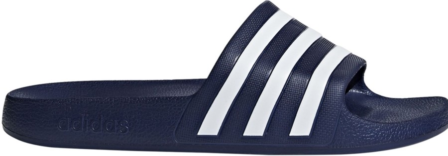 Sportschuhe Adidas | Adidas Adilette Aqua Herren Badesandalen Dark Blue-Weis