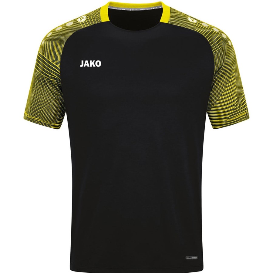 Kinder Jako T-Shirts | Jako Kinder T-Shirt Performance Schwarz-Gelb