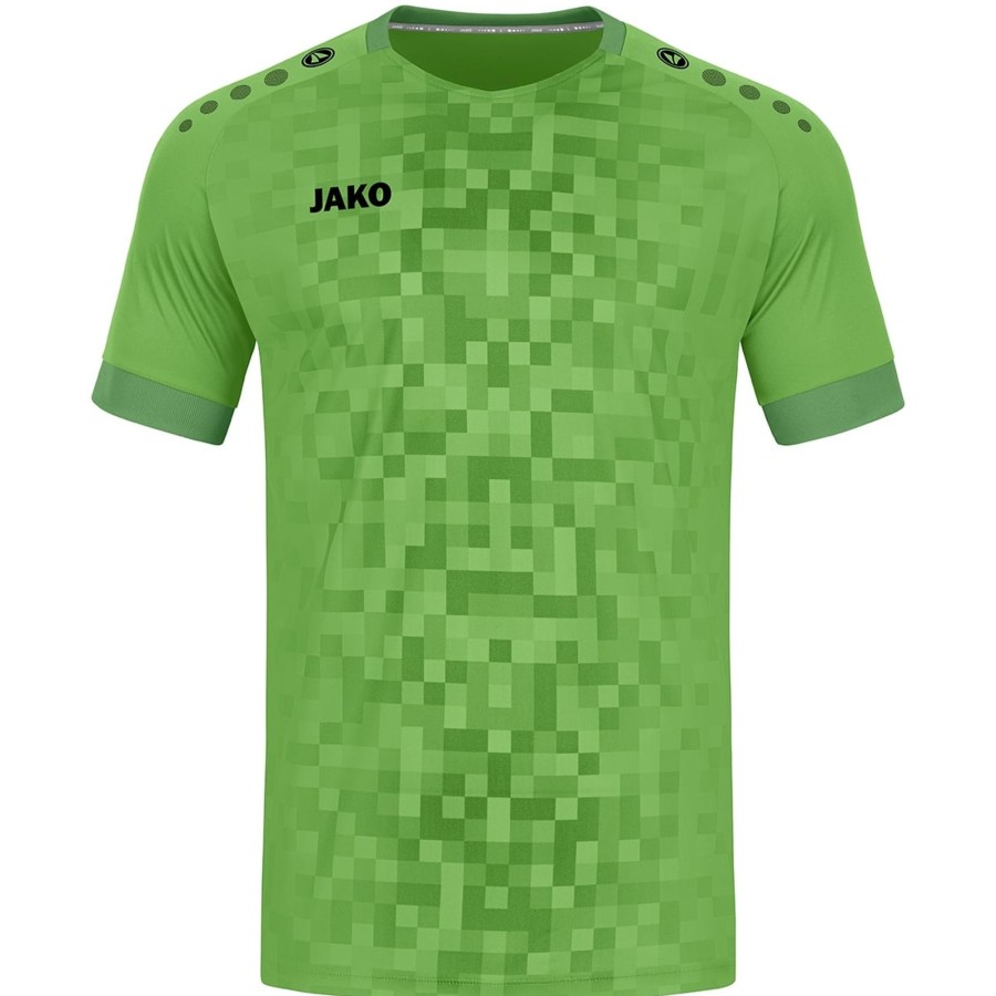 Herren Jako Trikots | Jako Herren Trikot Pixel Soft Green