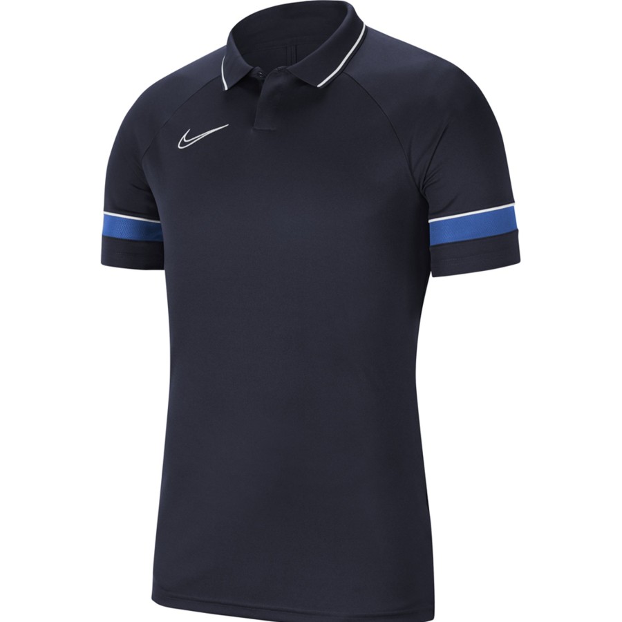 Kinder Nike Polo-Shirts | Nike Kinder Poloshirt Academy 21 Blau