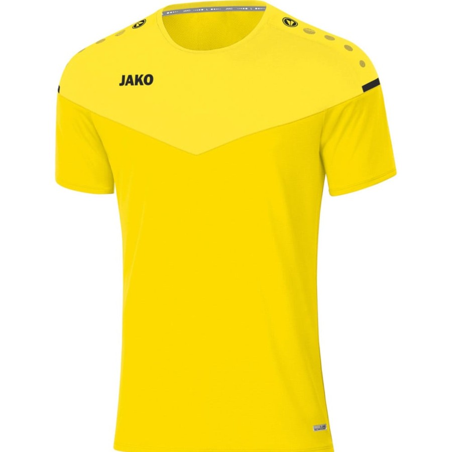 Damen Jako T-Shirts | Jako Damen T-Shirt Champ 2.0 Gelb