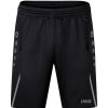 Herren Jako Shorts | Jako Herren Trainingsshorts Challenge Schwarz-Grau