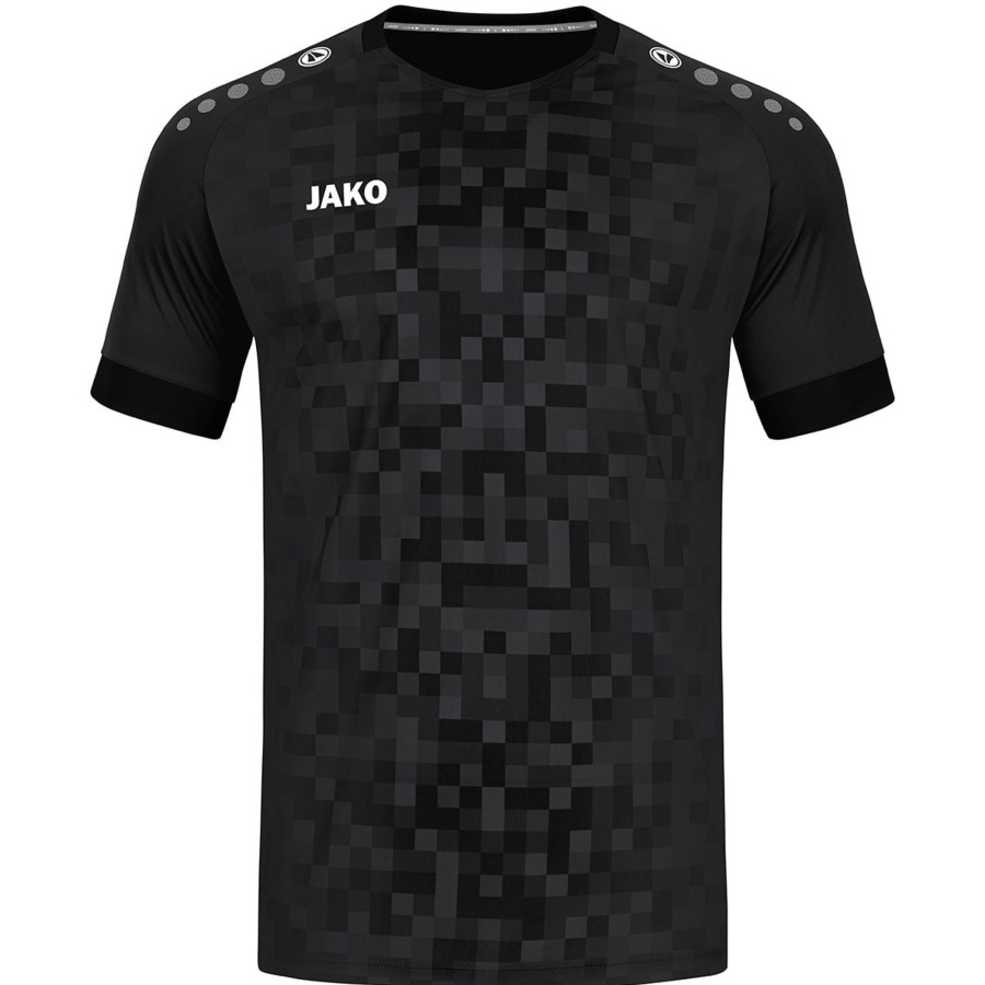 Herren Jako Trikots | Jako Herren Trikot Pixel Schwarz