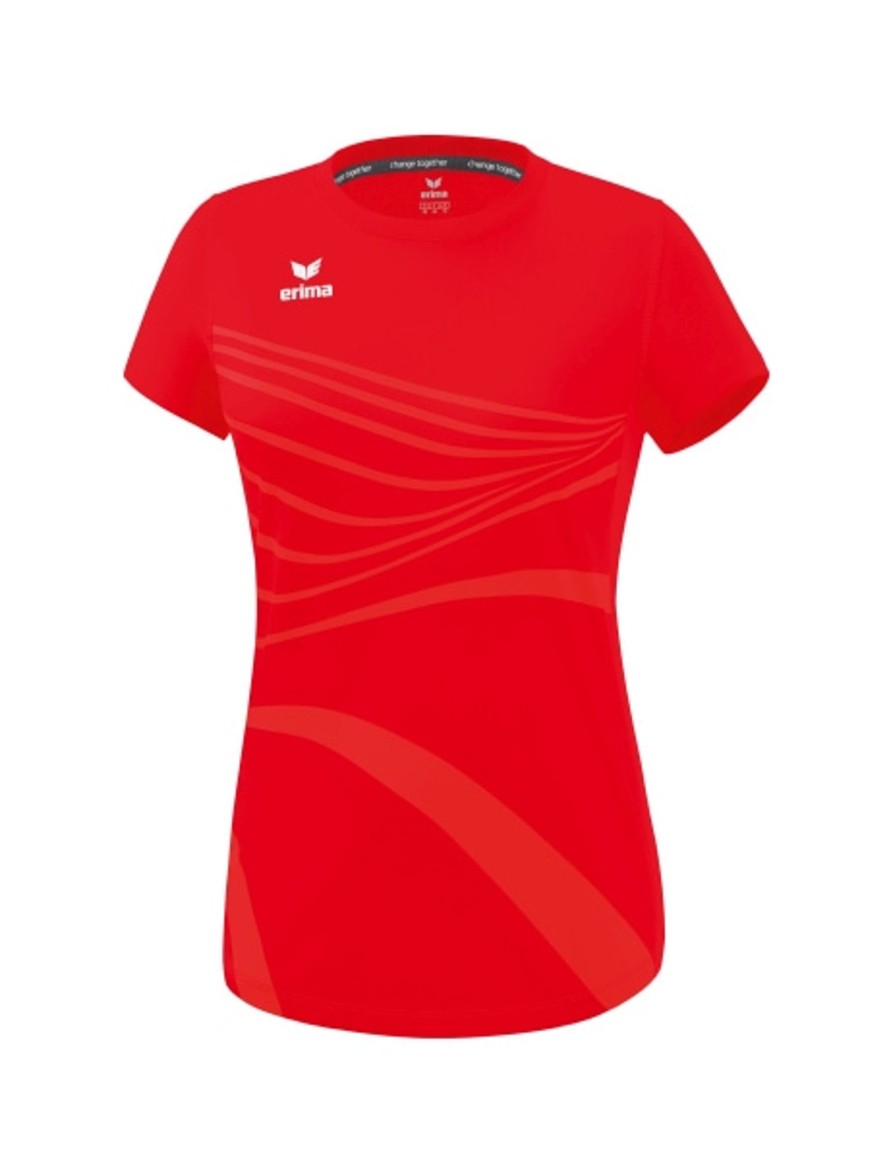 Damen Erima T-Shirts | Erima Damen Racing T-Shirt Rot Gunstig