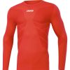 Herren Jako Baselayer | Jako Longsleeve Comfort 2.0 Rot