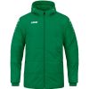 Herren Jako Jacken | Jako Coachjacke Team Mit Kapuze Grun