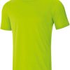 Herren Jako T-Shirts | Jako Run 2.0 T-Shirt Neongrun