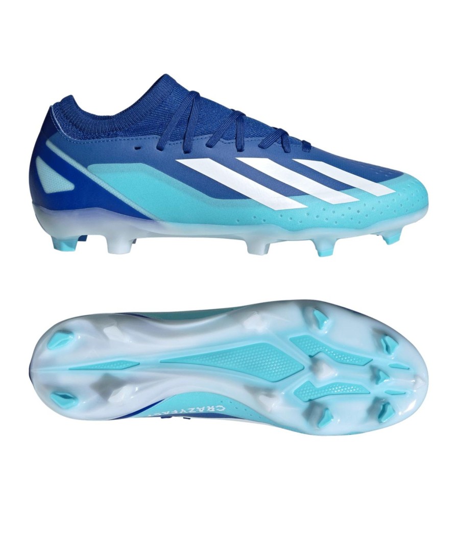 Sportschuhe Adidas Adidas Fusballschuhe | Adidas X Crazyfast.3 Fg Marinerush Blau Weiss Orange