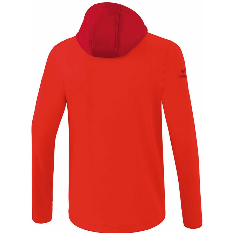 Herren Erima Jacken | Erima Herren Softshelljacke Performance Rot